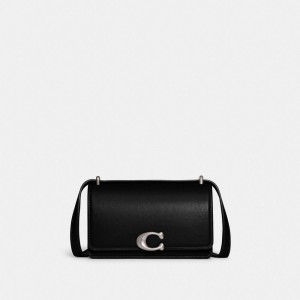 Coach Bandit Crossbody Bag Prateadas Pretas | COH864832