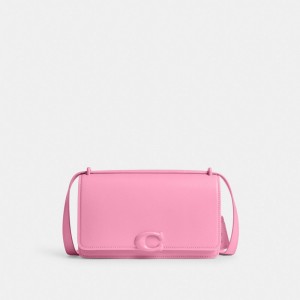 Coach Bandit Shoulder Bag Prateadas Rosa | COH865226