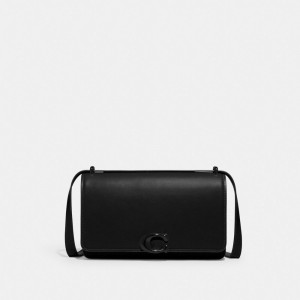 Coach Bandit Shoulder Bag Pretas Pretas | COH865199