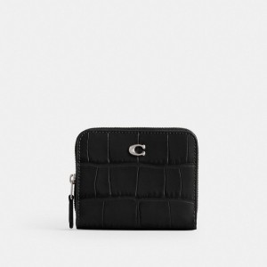 Coach Billfold Wallet Prateadas Pretas | COH865616