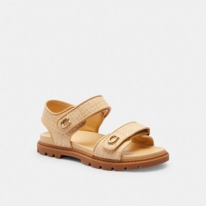 Coach Brynn Sandal Bege | COH865897