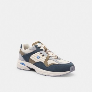 Coach C301 Sneaker Azuis Escuro | COH866795