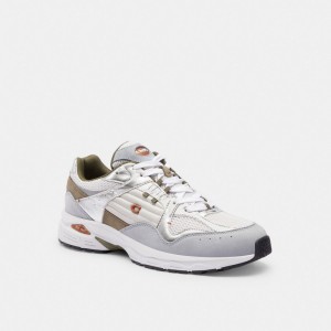 Coach C301 Sneaker Branco Cinzentas | COH866794
