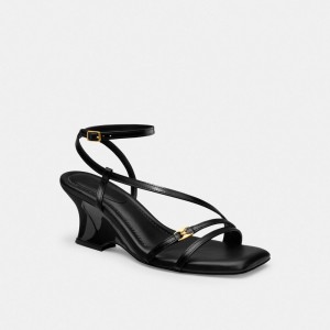 Coach Cait Sandal Pretas | COH865733
