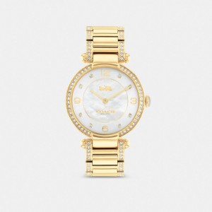 Coach Cary Watch, 34 Mm Douradas | COH866277
