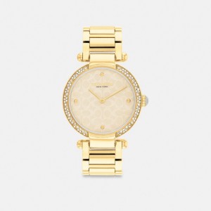 Coach Cary Watch, 34 Mm Douradas | COH866280