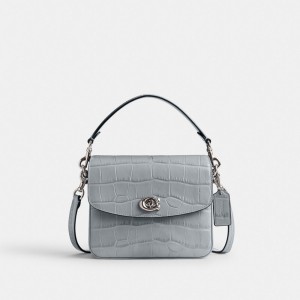 Coach Cassie Crossbody Bag 19 Prateadas Cinzentas Azuis | COH864929