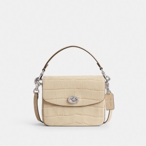 Coach Cassie Crossbody Bag 19 Prateadas Branco | COH865390