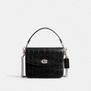 Coach Cassie Crossbody Bag 19 Prateadas Pretas | COH864821