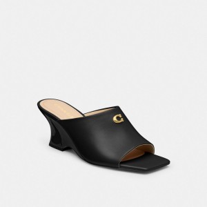 Coach Celeste Wedge Pretas | COH865735
