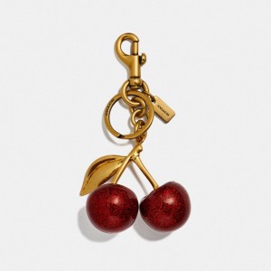 Coach Cherry Bag Charm Vermelhas | COH866479