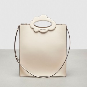 Coach Cloud Handle Tote Bege | COH865089