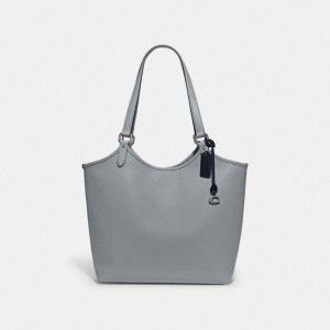 Coach Day Tote Bag Prateadas Cinzentas Azuis | COH865051