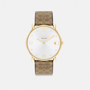 Coach Elliot Watch, 36 Mm Marrom | COH866970