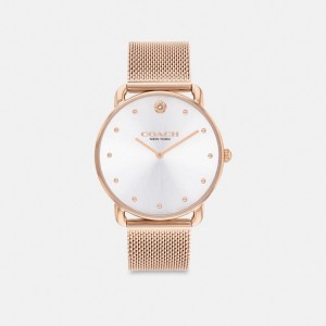 Coach Elliot Watch, 36 Mm Rosa Douradas | COH866298