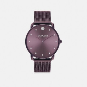 Coach Elliot Watch, 36 Mm Roxo | COH866297