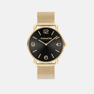 Coach Elliot Watch, 41 Mm Douradas Pretas | COH866974