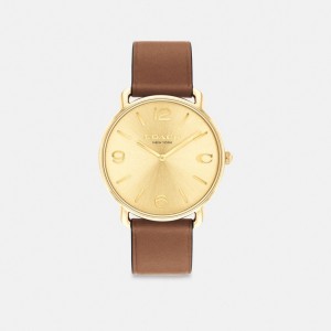 Coach Elliot Watch, 41 Mm Marrom | COH866971