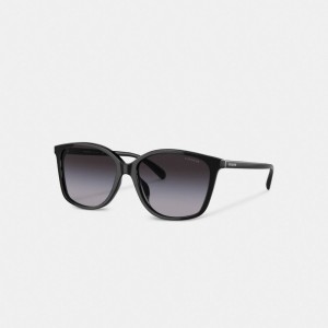Coach Embedded Wire Square Sunglasses Pretas | COH866390