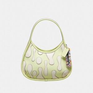 Coach Ergo Bag With Lava Appliqué In Upcrafted Leather Luz Verdes Multicoloridas | COH864936