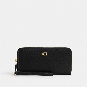 Coach Essential Continental Wallet Pretas | COH865517