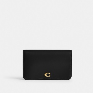 Coach Essential Slim Card Case Pretas | COH865723