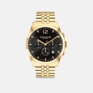 Coach Greyson Watch, 43 Mm Douradas | COH866981