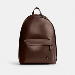 Coach Hall Backpack Chocolate | COH865451