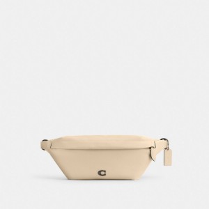 Coach Hall Belt Bag Branco | COH865200