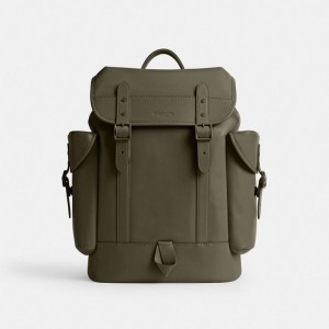 Coach Hitch Backpack Verdes | COH865455