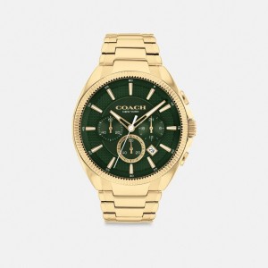Coach Jackson Watch, 45 Mm Douradas | COH866988