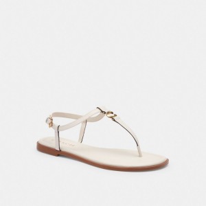 Coach Jessica Sandal Branco | COH865862