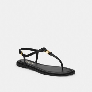 Coach Jessica Sandal Pretas | COH865877