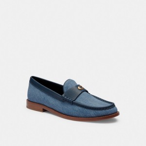 Coach Jolene Loafer Azul Anil Azuis | COH865791