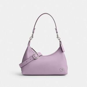 Coach Juliet Shoulder Bag Prateadas Roxo | COH864903