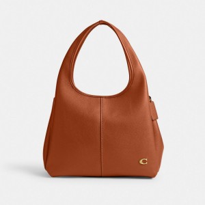 Coach Lana Shoulder Bag Marrom | COH864855
