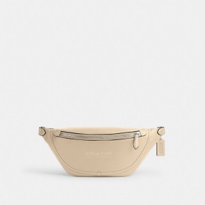 Coach League Belt Bag Branco | COH865446