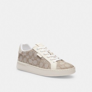 Coach Lowline Low Top Sneaker Cinzentas | COH865829