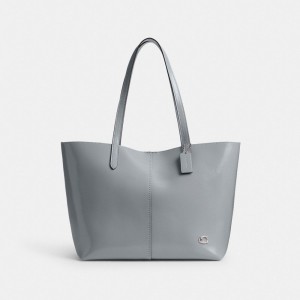 Coach North Tote Bag 32 Prateadas Cinzentas Azuis | COH865095