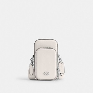 Coach Phone Crossbody Branco | COH866580
