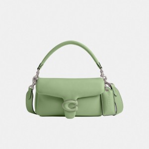Coach Pillow Tabby Shoulder Bag 20 Prateadas | COH864981