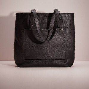 Coach Restored Metropolitan Soft Tote Cinzentas Pretas | COH866651