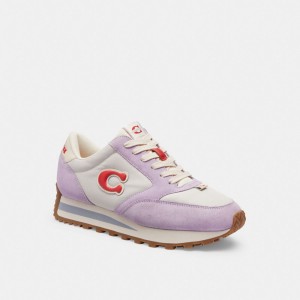 Coach Runner Sneaker Roxo Multicoloridas | COH865821