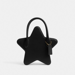 Coach Star Bag In Regenerative Leather Pretas | COH865345