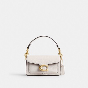 Coach Tabby Bag 12 Branco | COH865387