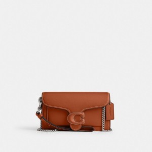Coach Tabby Crossbody Wristlet Prateadas | COH865641