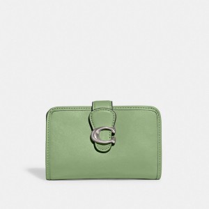 Coach Tabby Medium Wallet Prateadas | COH865488