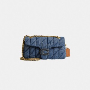 Coach Tabby Shoulder Bag 26 With Quilting Azul Anil | COH864875