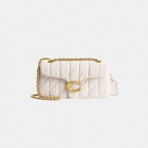 Coach Tabby Shoulder Bag 26 With Quilting Branco | COH865253