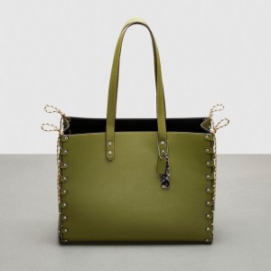 Coach The Re Laceable Tote: Large Verde Oliva Verdes | COH865031